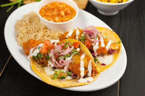 Crispy shrimp or chicken taco available. California Fish Grill - Takeout & Delivery - 24 Photos ...