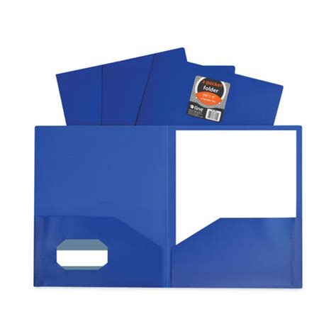 Two Pocket Heavyweight Poly Portfolio Folder By C Line Cli33955bx