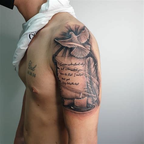125 Scroll Tattoo Ideas That Are Eye Catching Wild Tattoo Art