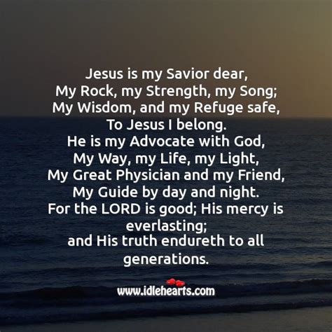 Jesus Is My Saviour