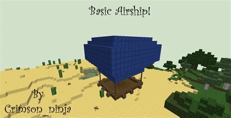 Basic Hot Air Balloon Minecraft Map