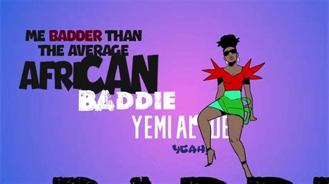 yemi alade baddie official lyrics youtube
