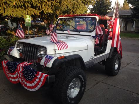4th Of July Jeep 2015 Jeep Wrangler Jeep 4th Of July Parade