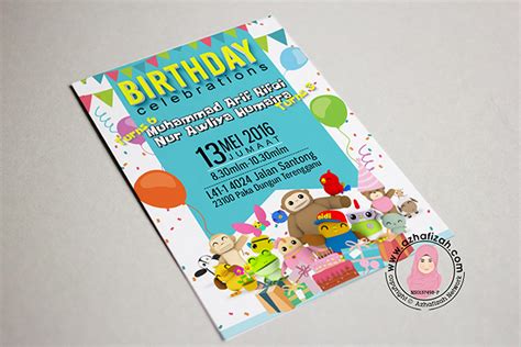 Ucapan hari lahir atau hari jadi tidak semestinya panjang lebar. Design Kad Birthday Celebrations | Blog Sihatimerahjambu