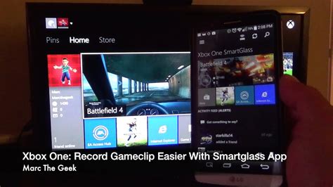 Xbox One Record Game Clips Easier With Smartglass App Youtube