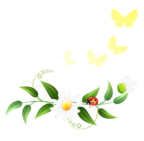Discover free hd flower png images. Spring Decoration PNG Clipart | Gallery Yopriceville ...