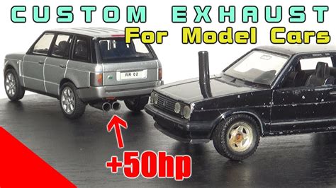 DIY Custom Exhaust For Model Cars || Diecast Car ...