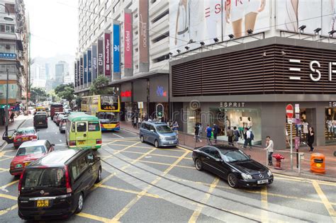 Causeway Bay Shopping District In Hong Kong Editorial Image Image Of