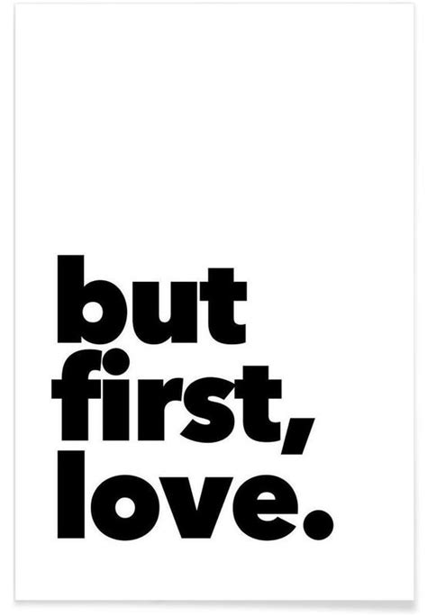 First Love Poster Juniqe