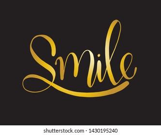Smile Font Design Vector Illustration Graphic Stock Vector Royalty Free Shutterstock