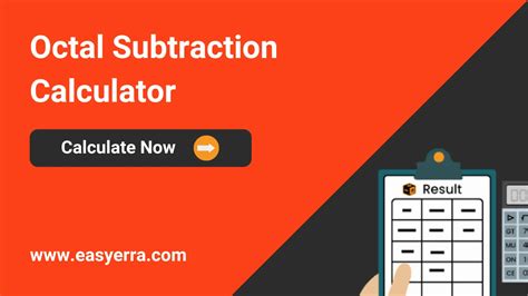 Octal Subtraction Calculator