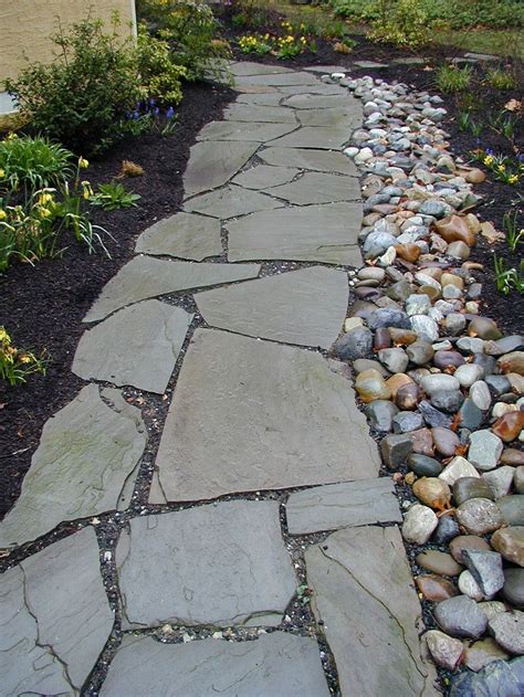 Flagstone Walkways And Pathways Naturescapes Landscape