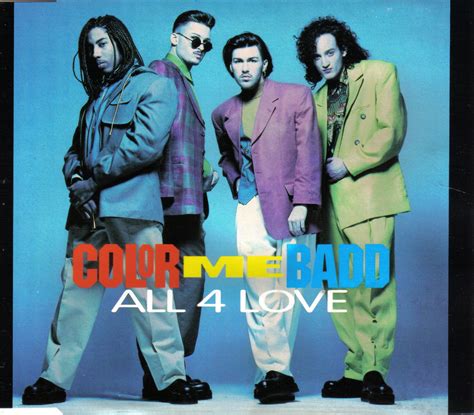 Color Me Badd All 4 Love German 4 Track Cd Single Ebay