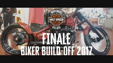 Finale Biker Build Off 2017 Hdwv Würzburg Village Youtube