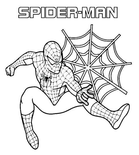 Desenhos Para Colorir Homen Aranha