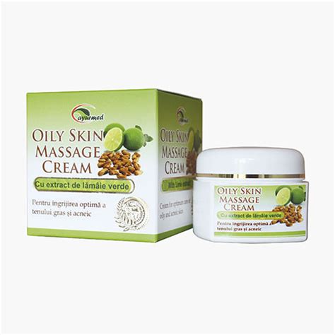 Oily Skin Massage Cream Cosmetice Naturale Cosmetice Crema