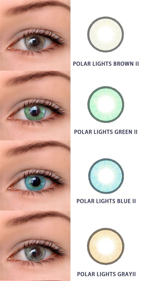 The Online Shop Contact Colored Lensespolar Lights Ii It