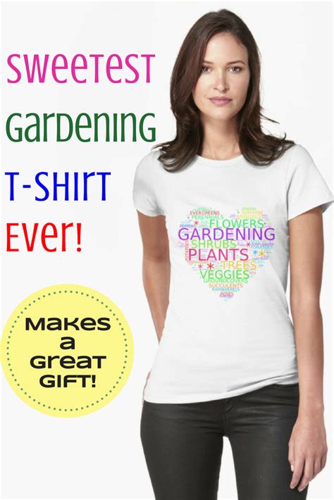 Love Gardening Heart Relaxed Fit T Shirt By Lolaandjenny Sweet Shirt Girl Next Door When