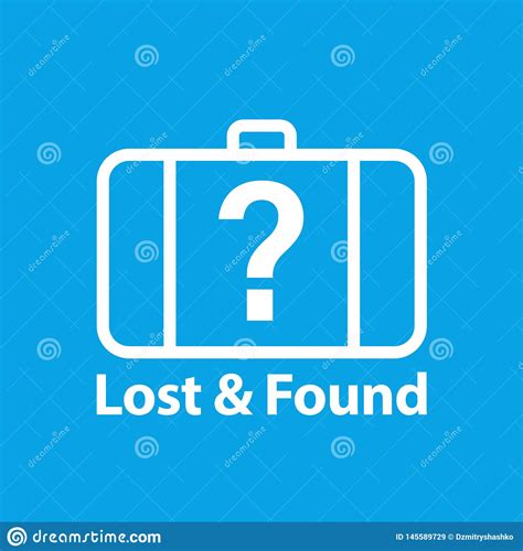 Lost And Found Icon Stock Vector Illustration Of Help 145589729