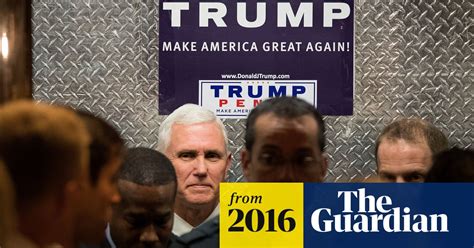 Trump Tries To Talk Down Transition Chaos Fears Donald Trump The Guardian