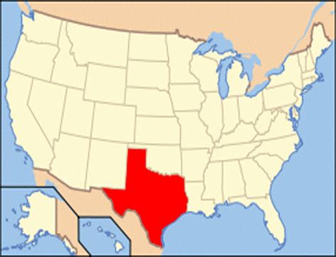Mapa De Texas Estados Unidos World Map