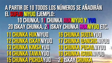 Lección 2 Números En Quechua Curso De Quechua FÁcil 2017 ☑ Youtube