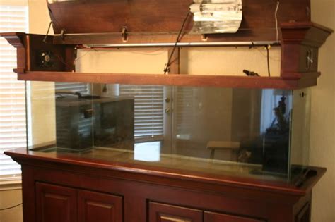 All of the wood used in this video is 1 inch thick. Wood Fish Tank canopy | Thread: Show Off Your Custom Wood ...