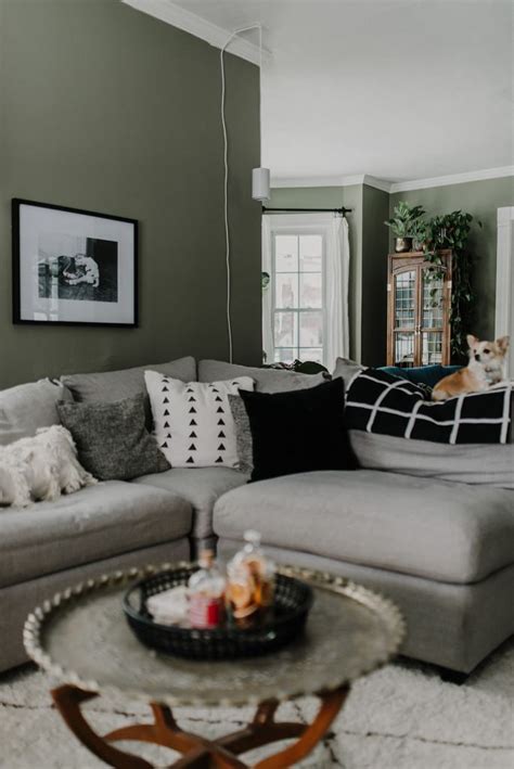 Sage Green Walls Living Room