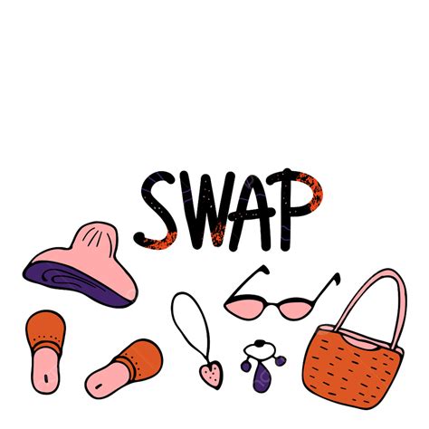 Swap Clipart Png Images Swap Concept Exchange Social Event Clothes