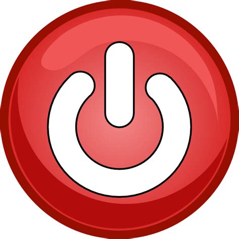 Power Button Red Png Svg Clip Art For Web Download Clip Art Png