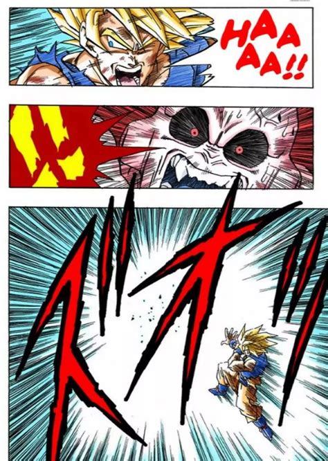 Goku Vs Majin Buu Manga De Dbz Dragones Wallpaper Personajes De