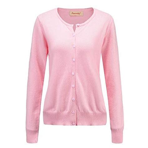Light Pink Cardigan In 2020 Cardigan Sweaters For Women