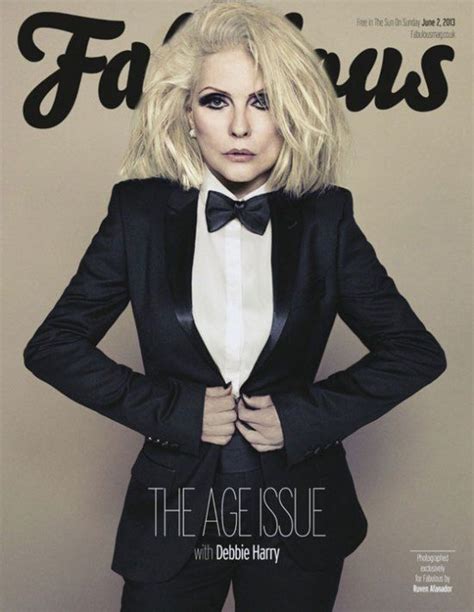 Debbie Harry Blondie On The Cover Of Fabulous Magazine Blondie Debbie Harry Debbie Harry