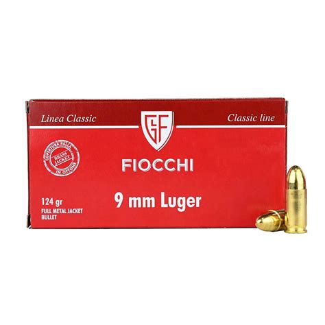 Fiocchi 124gr Fmj 9mm 1000 Rounds — Delta Mike Ltd
