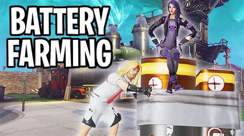 Top 7 Ways To Farm Batteries Fortnite Save The World Teamvash Youtube
