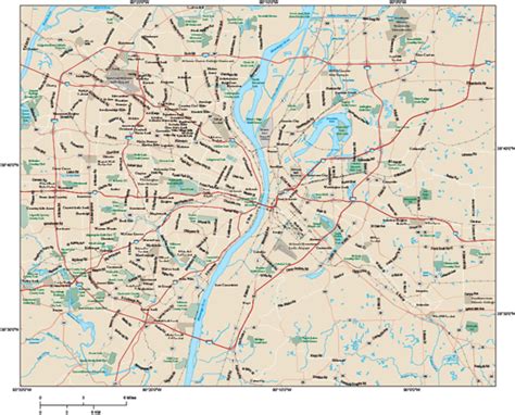 St Louis Metro Area Map Area Map Map Areas Gambaran