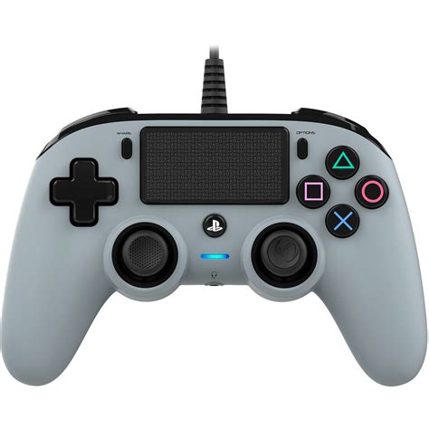 Nacon Gaming Ps4 Wired Compact Controller Grey Big W