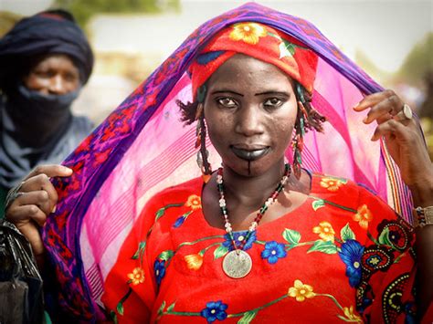 Veil Gorom Gorom Market Burkina Faso Peul Or Fulani Wom Flickr