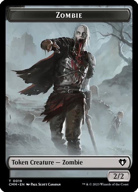 Zombie Token Commander Masters Commander Card Kingdom