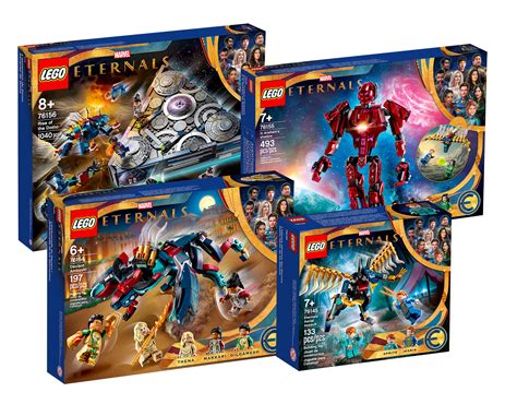 New Lego Marvel Eternals 2021 Products Are Online On The Shop Hoth Bricks