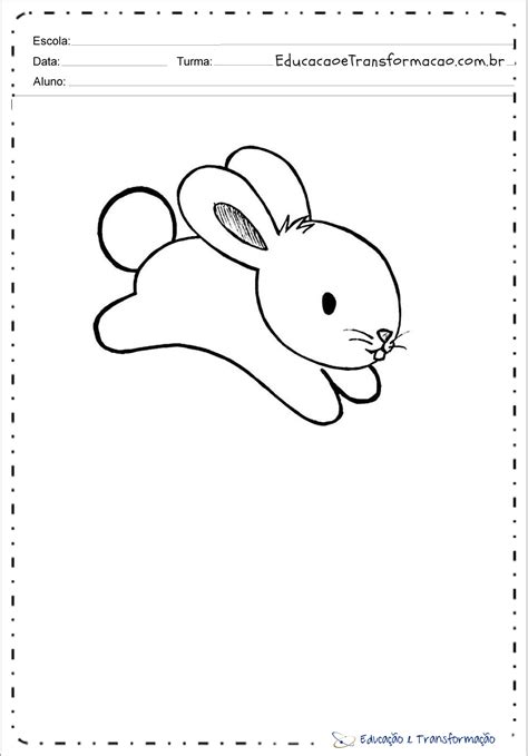 Imagem De Coelhos Para Imprimir