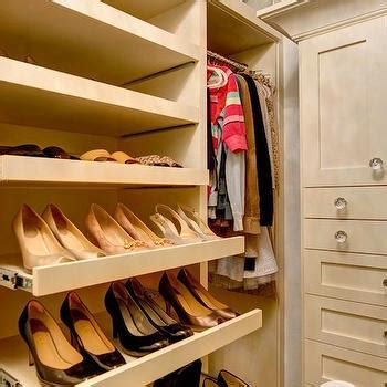 closet island  pull  shoe shelves traditional