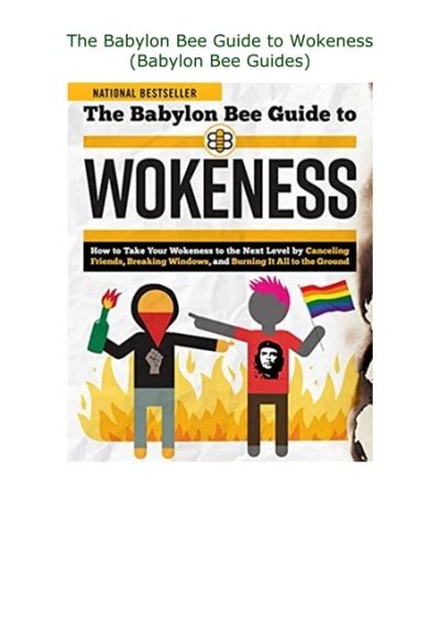 Get Pdf Download The Babylon Bee Guide To Wokeness Babylon Bee Guides