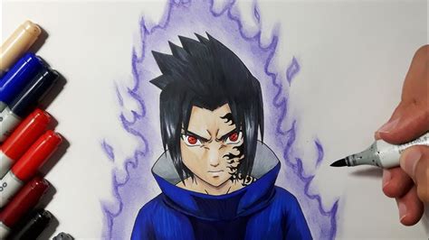 How To Draw Sasuke Uchiha Naruto With 8 Easy Step Em 2021 Images And Photos Finder