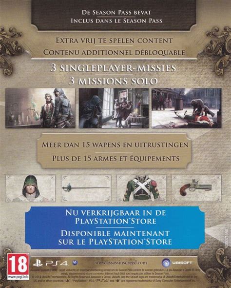 Assassin S Creed Unity Cover Or Packaging Material MobyGames