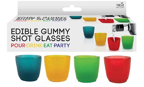 Edible Gummy Shot Glasses Groupon