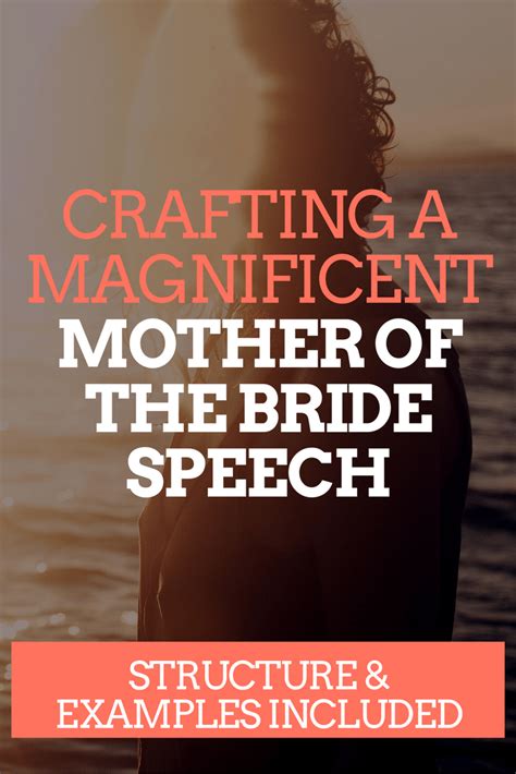 Crafting A Magnificent Mother Of The Bride Speech Wedding Speeches