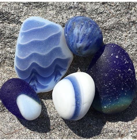 Sea Glass Beach Sea Glass Art Sea Glass Jewelry Sea Glass Colors Crystal Aesthetic Blue