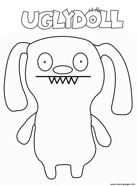 15 Ugly Dolls Coloring Pages Printable Coloring Pages