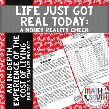 Maybe you would like to learn more about one of these? Budget & Personal Finance Project : A Money Reality Check ...